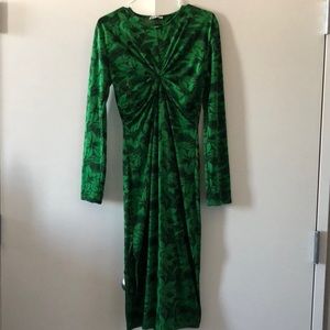 Zara Traafaluc Long Sleeve Dress Size L!